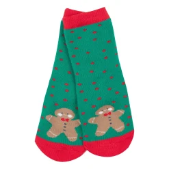 Mawi Calze antiscivolo unisex verdi “christmas”