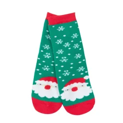 Mawi Calze antiscivolo unisex verdi “christmas”