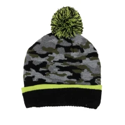 Mawi Cappello bimbo con pon pon mimetico