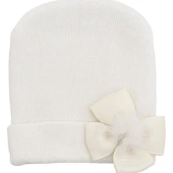 MAFER Cappello con applicazione fiocco visone