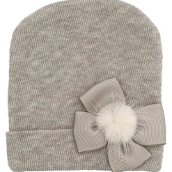 MAFER Cappello con applicazione fiocco visone