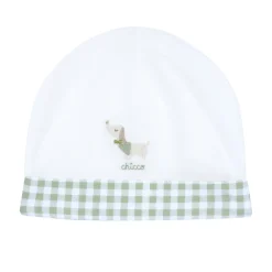 Chicco Cappello verde con bassotto