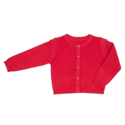Mawi Cardigan bimba con rouches
