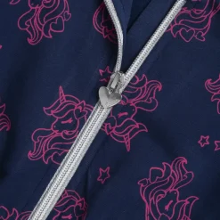 Chicco Cardigan fleece blu fantasia unicorno –