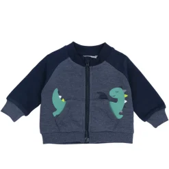 Chicco Cardigan french terry raglan blu indigo –