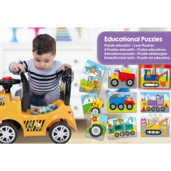 LISCIANI Carotina ride on bulldozer