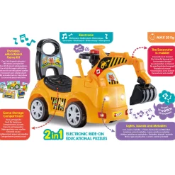 LISCIANI Carotina ride on bulldozer