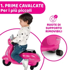 Chicco Cavalcabile vespa primavera rosa – avventura rosa su ruote