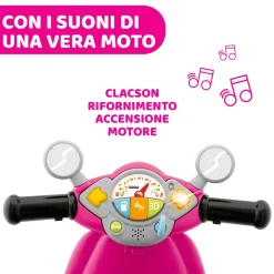 Chicco Cavalcabile vespa primavera rosa – avventura rosa su ruote