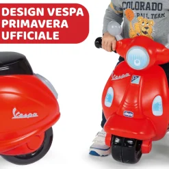 Chicco Cavalcabile vespa primavera rossa – divertimento in movimento