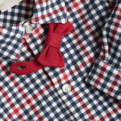 Chicco – completo natale con camicia e pantaloni lunghi