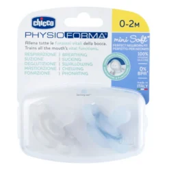 Chicco – gommottino silicone azzurro 0 -2m