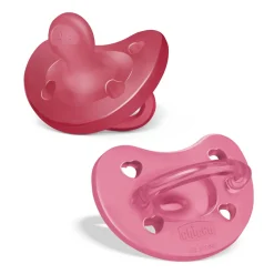 Chicco – gommotto silicone rosa 16-36m 2pz