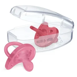Chicco – gommotto silicone rosa 16-36m 2pz