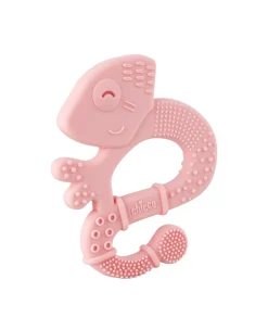 Bambino Chicco – massaggiagengive soft iguana rosa 2m+