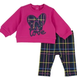 Chicco – outfit due pezzi: leggings e felpa