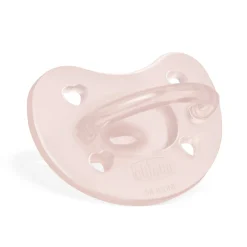 Chicco – physioforma gommotto rosa in silicone 2 pezzi | 2-6 mesi