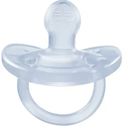 Chicco – physioforma gommotto azzuro/verde in silicone 2 pezzi | 2-6 mesi