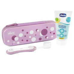 Bambino Chicco – set dentale 6m+ lilla