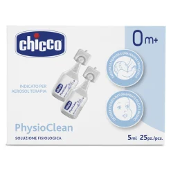 Bambino Chicco – soluzione fisiologica physioclean 5 ml 25 pz