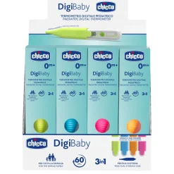 Bambino Chicco – termometro digitale digi baby – articolo assortito 4 colori