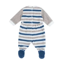 Chicco – tutina con apertura patello – in ciniglia