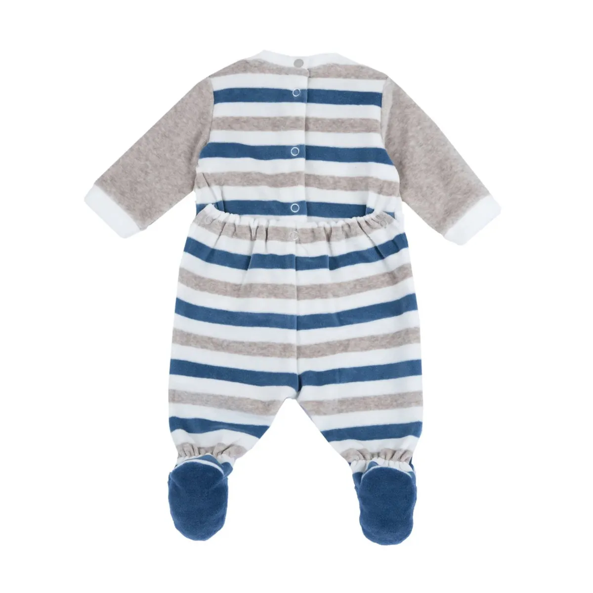 Chicco – tutina con apertura patello – in ciniglia