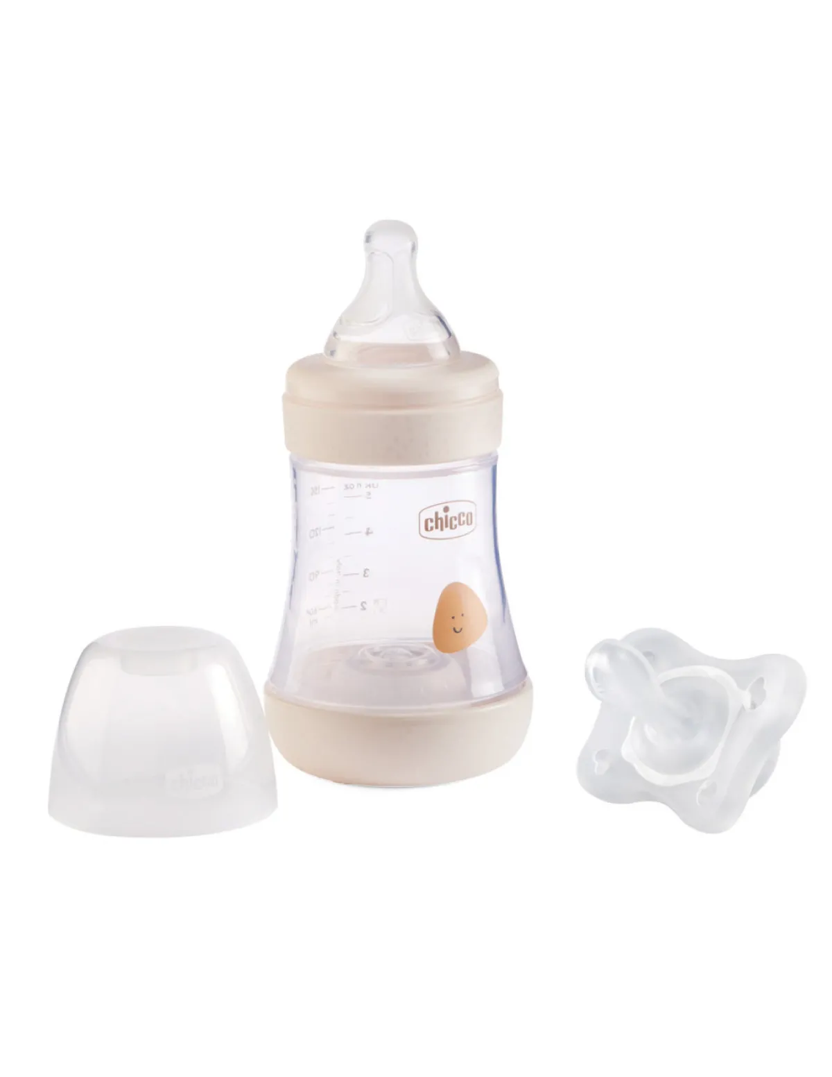 Chicco biberon perfect5 150ml neutro + gommottino 0-2m neutro