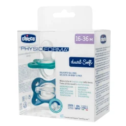 Chicco dual soft azzurro 2 pezzi | 16-36m
