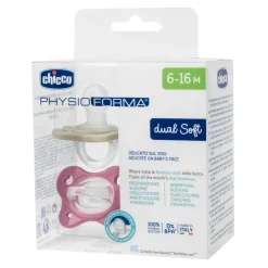 Chicco dual soft rosa 2 pezzi | 6-16m
