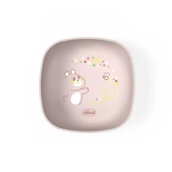 Chicco Ciotola con coperchio 6m+ rosa –