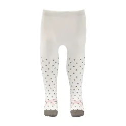 Mawi Collant bimba panna stampa allover