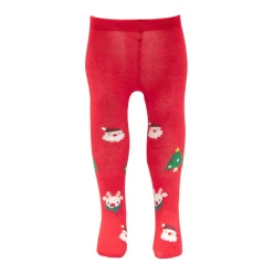 Mawi Collant bimba rosse “christmas”
