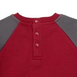 Mawi Completo jogging bimbo bicolor rosso/