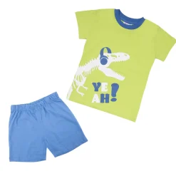 Mawi Completo maglietta e pantaloncini “dino rock” –