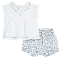 Chicco Completo maglietta e pantaloncini, in cotone