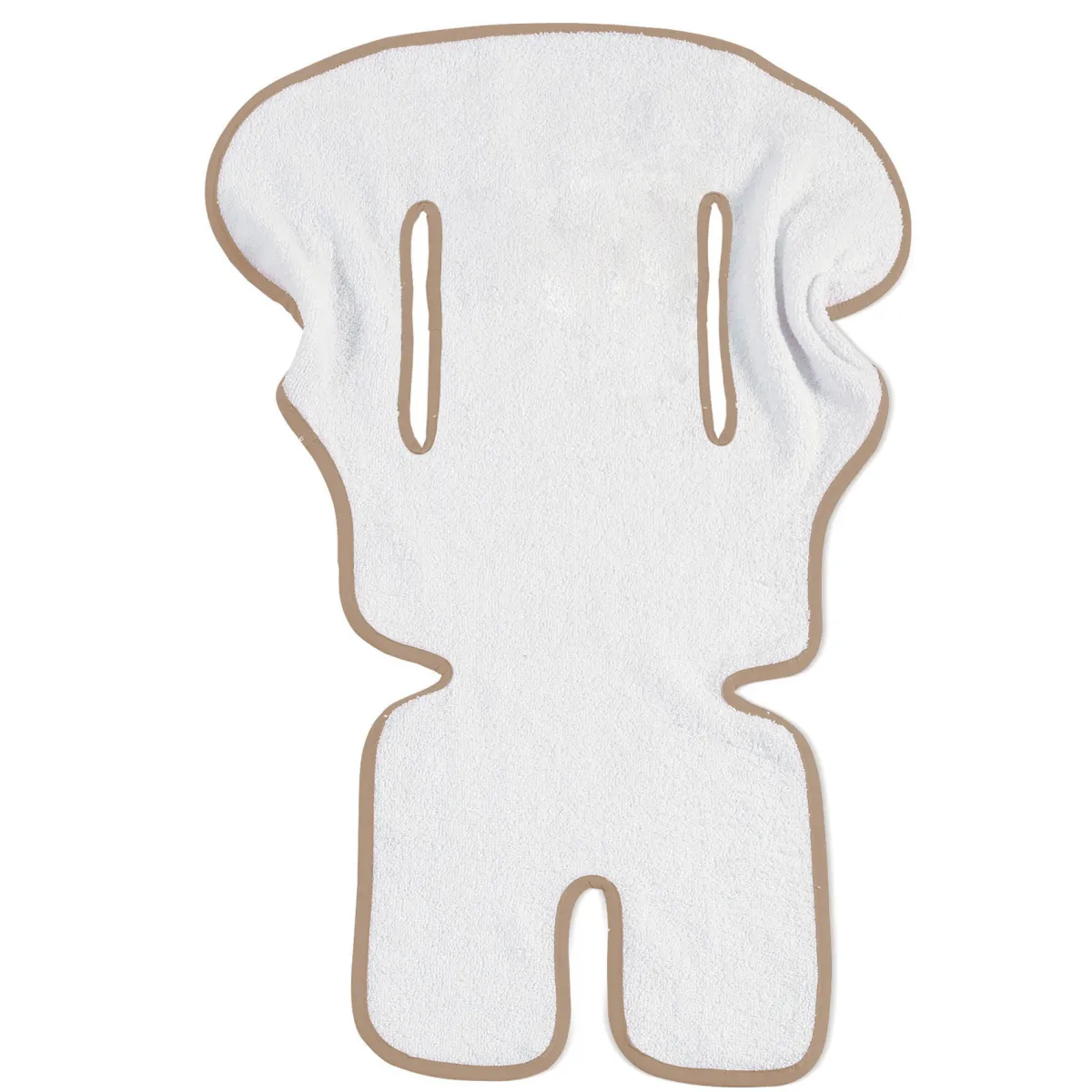 Giordani Copri seggiolone in spugna bordo tortora –