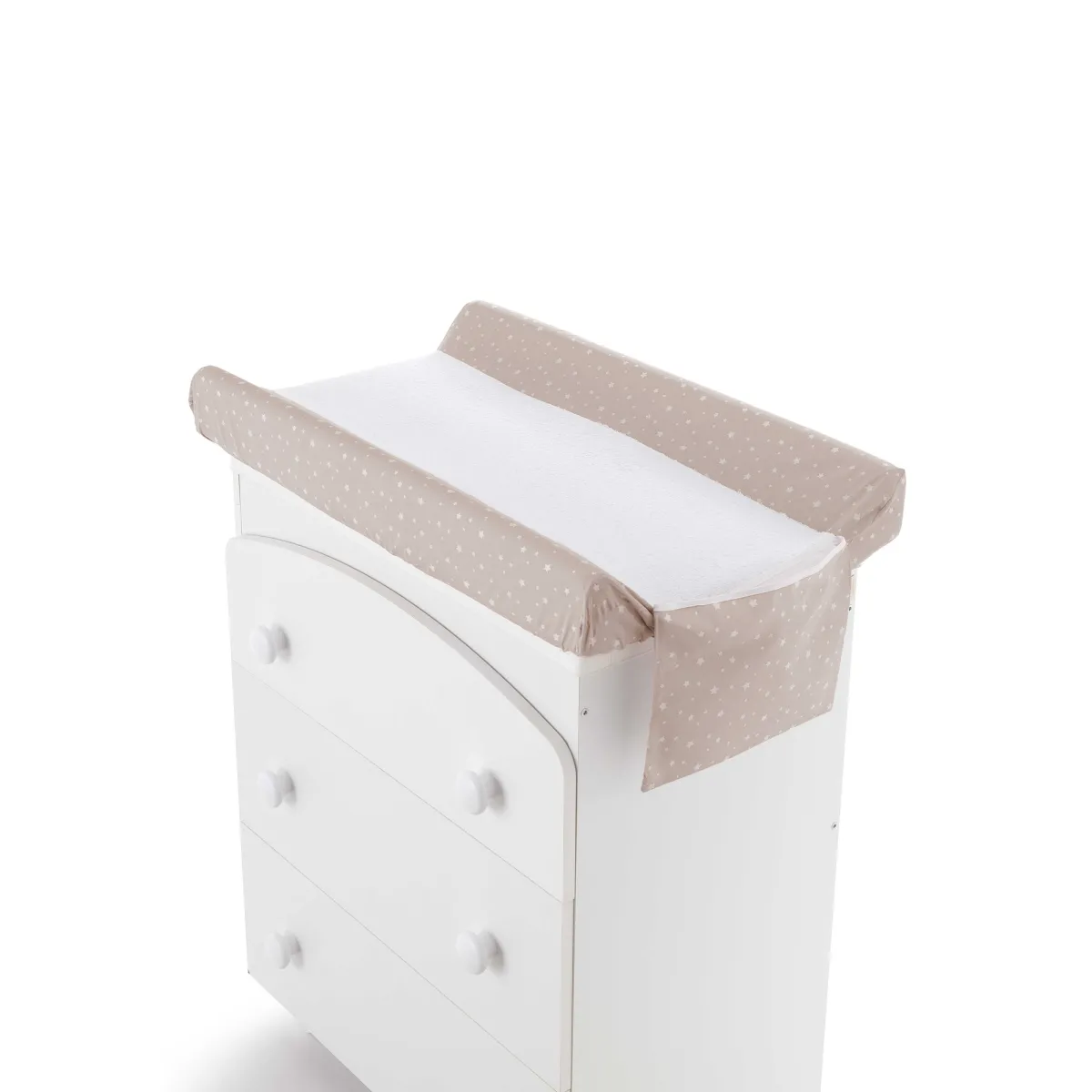 Bambino Giordani Coprifasciatoio spugna stelline tortora –