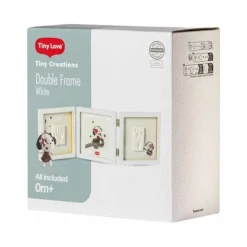TINY LOVE Cornice doppia bianca –