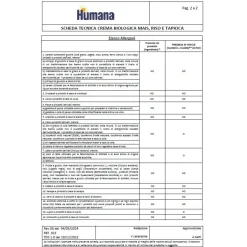 Humana Crema biologica mais riso tapioca 200g –