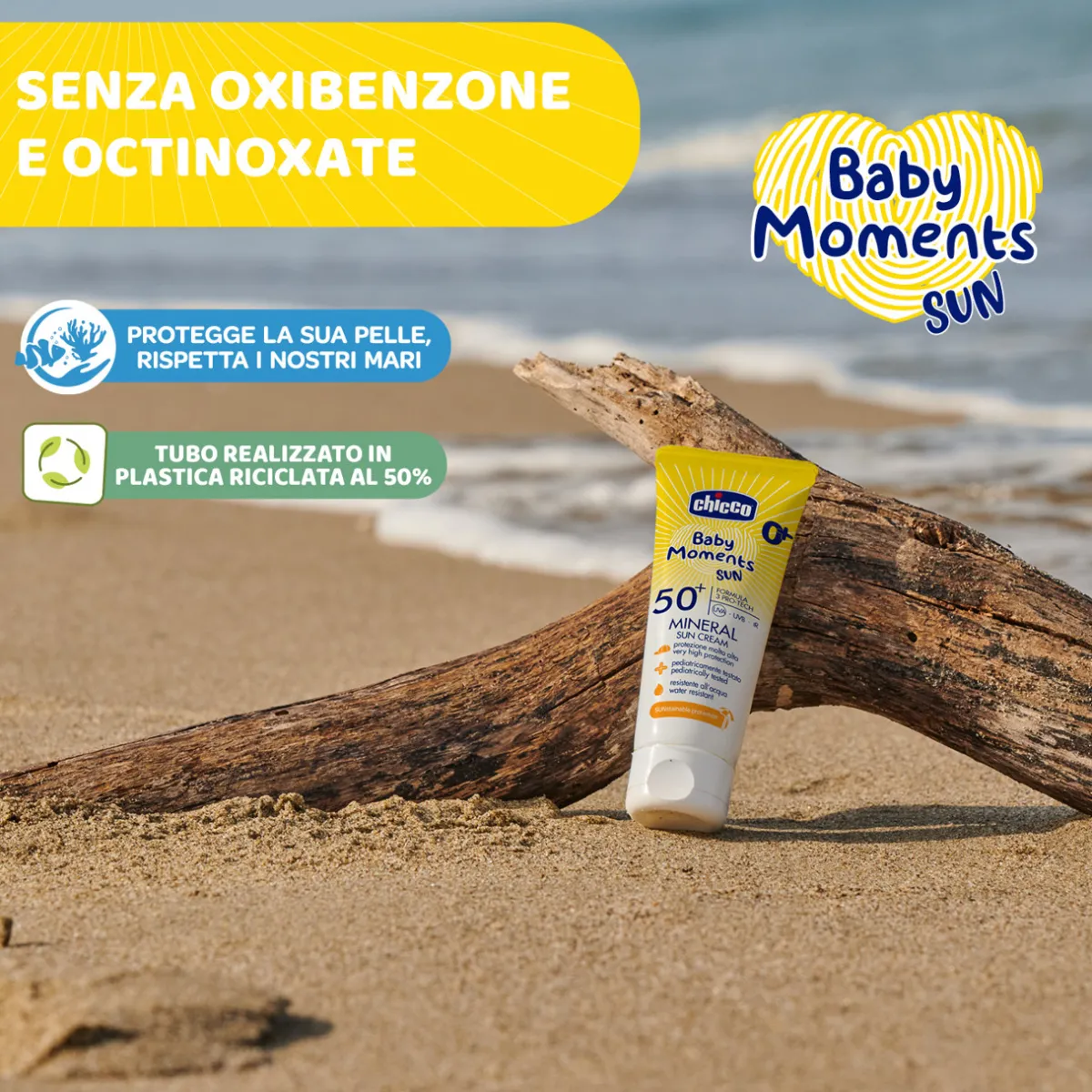 Chicco Crema solare mineral spf50+ 75ml