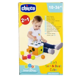Chicco Cubo incastra & martella 2in1 –