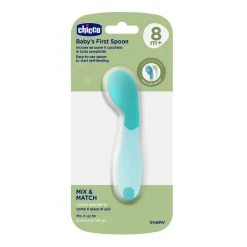Chicco Cucchiaio angolato 8m+ azzurro –
