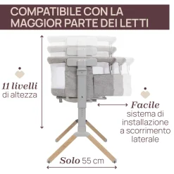 Chicco Culla next2me armonia scandinavian –