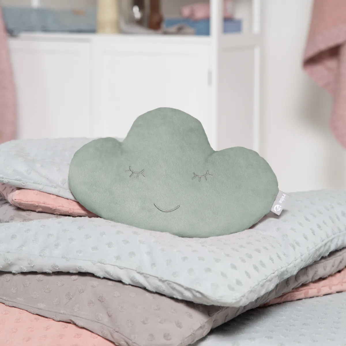 ROBA GMBH Cuscino cuddy nuvola frosty green – roba