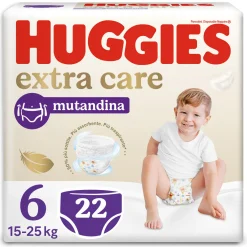 Huggies Extra care mutandina tg. 6