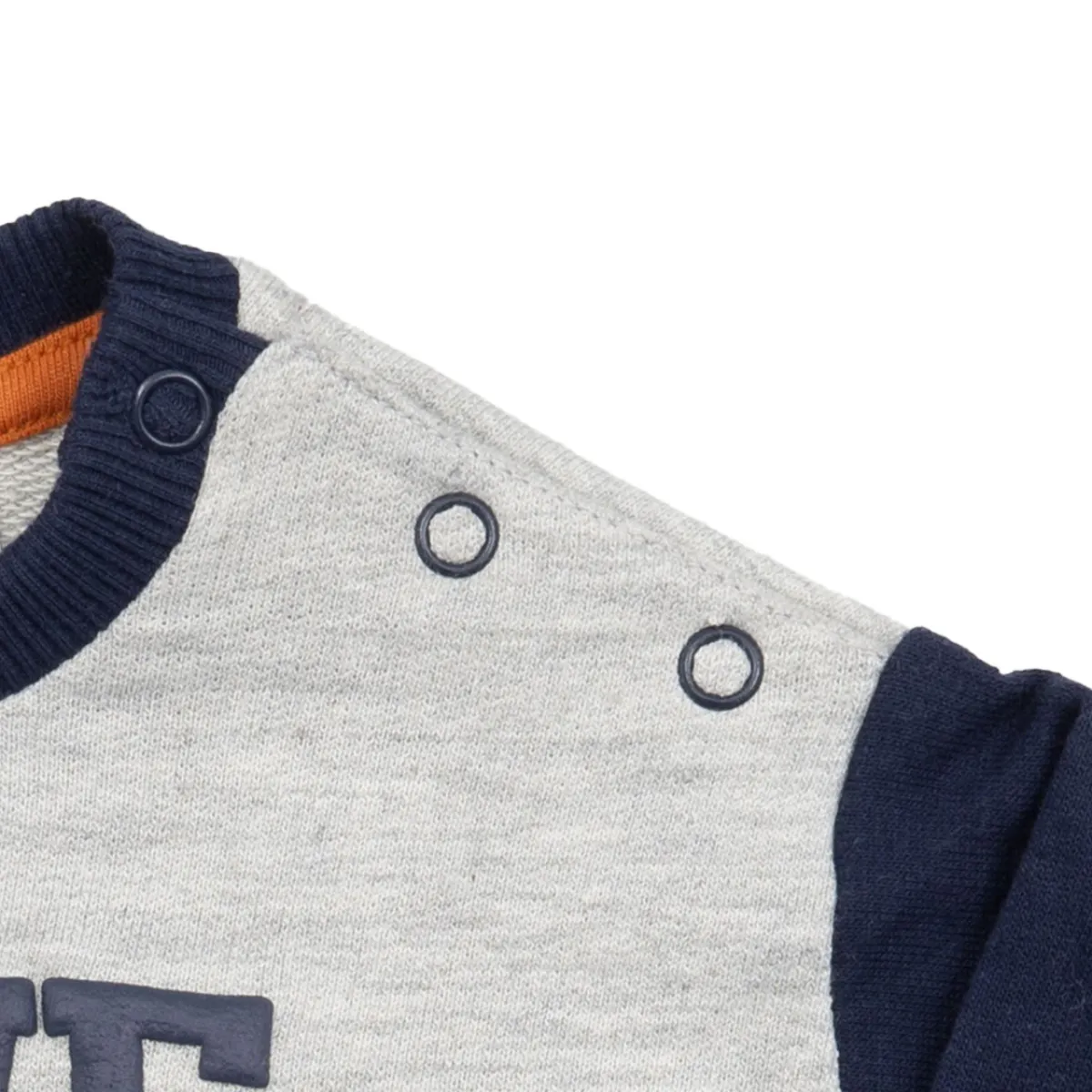 Mawi Felpa bicolor bimbo stampata