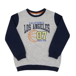 Mawi Felpa bicolor bimbo stampata