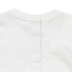 Mawi Felpa bimba bianca stampata