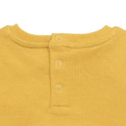 Mawi Felpa bimba gialla stampata